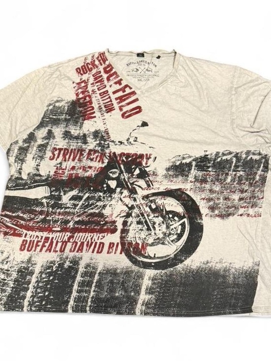 Buffalo David Bitton Other - Y2K Buffalo Biker Grunge Graphic Tee